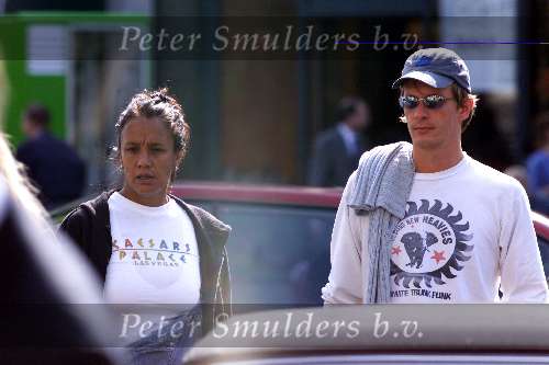 Amsterdam 06 Juli 1999
Patty Brard samen met haar nieuwe vriend Rene