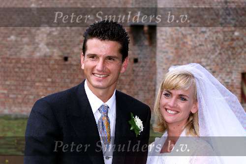 Muiden 07 Juli 1999
Richard Krajicek en Daphne Deckers trouwen