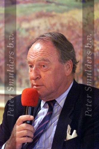 Hilversum 28 juni 1999
Persconferentie Dutch Open TNT 1999 bij de Hilversumsche Golfclub
Robbie v Erven Dorens