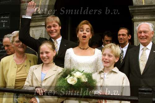 Naarden 03 Juli 1999
Robin Linschoten trouwen in Naarden.