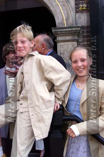 Naarden 03 Juli 1999
Robin Linschoten trouwen in Naarden.
Zijn kinderen