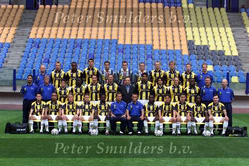 Arnhem 06 Juli 1999
Ploeg-voorstelling Vitesse seizoen 1999/2000