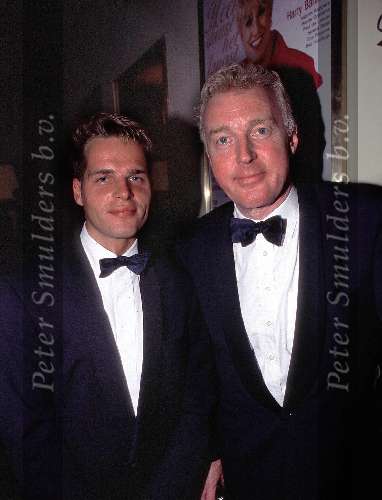 Andre v Duin met zijn huidige vriend 1999 Eelco