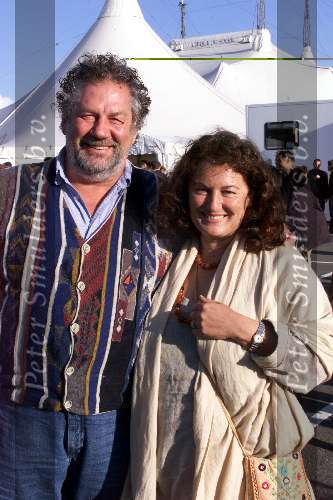 Rotterdam 12 juli 2000
Premiere Cirque du Soleil bij AHOY.
Chiem v Houweninge met zijn vrouw