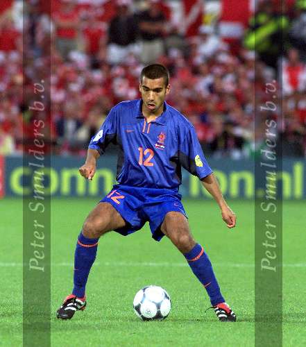 Doelpunten: Patrick kluivert, Ronald de Boer en Boudewijn Zenden
Rotterdam16 juni 2000 Euro 2000
Nederland-Denemarken, eindstand 3-0
Giovanni v Bronckhorst