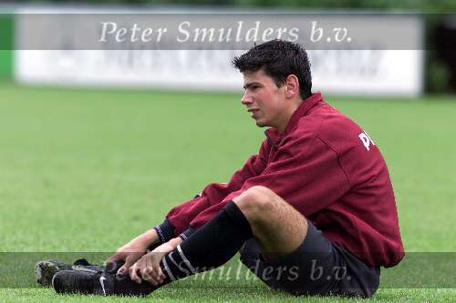 Eindhoven 19 juli 2000
1e training van de nieuwe PSV aanwinst Kezman.