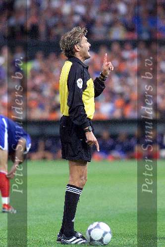 Rotterdam, 2 juli 2000   Euro 2000
Frankrijk-Italie, eindstand na verlenging 2-1
Leif Lindberg