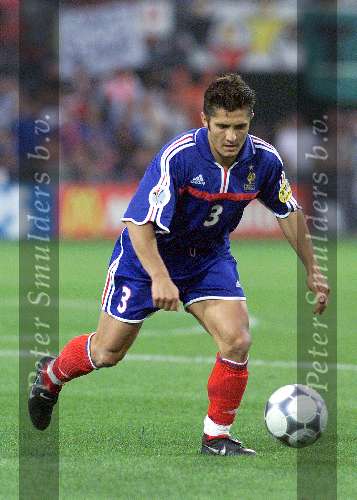 Rotterdam, 2 juli 2000   Euro 2000
Frankrijk-Italie, eindstand na verlenging 2-1
Lizarazu