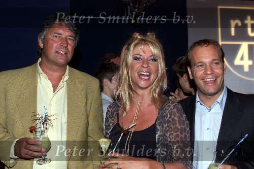 Hilversum 26 juli 2000
Presentatie winterseizoen RTL 4 en RTL 5
Manuela Kemp , Ron Brandsteder en Carlo Boszhard
