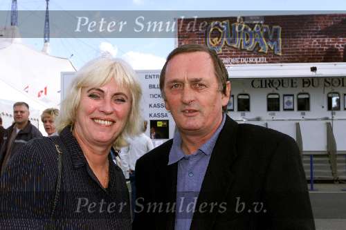 Rotterdam 12 juli 2000
Premiere Cirque du Soleil bij AHOY.
Piet Koster met vrouw