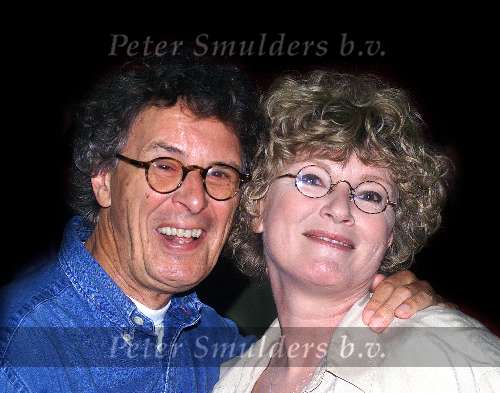 Amsterdam 17 juli 2000
Presentatie crew nieuwe musical 42nd street
Ruud Bos met Martine Bijl