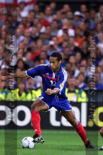 Rotterdam 2 juli 2000
EK finale Frankrijk-Italie 
Thierry Henry