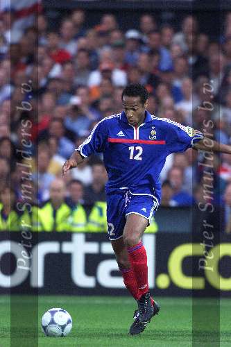 Rotterdam, 2 juli 2000   Euro 2000
Frankrijk-Italie, eindstand na verlenging 2-1
Thierry Henry
