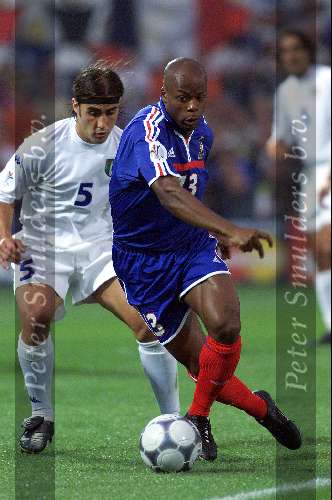 Rotterdam, 2 juli 2000   Euro 2000
Frankrijk-Italie, eindstand na verlenging 2-1
Sylvain Wiltord