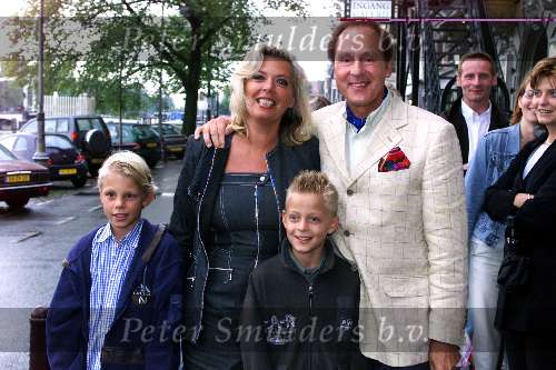 Amsterdam 14 juli 2001
Premiere Zensation in Crre.
Andre Pool met gezin