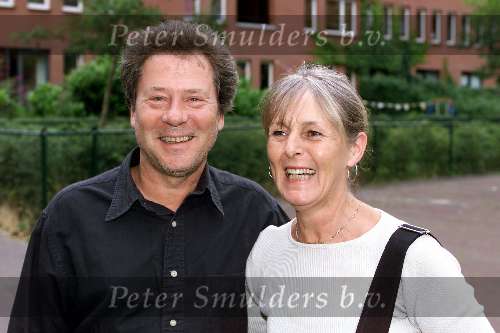 Amsterdam 23 juli 2001
Premiere van Rocky over the rainbow.
Bill v Dijk met vrouw