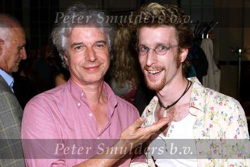 Amsterdam 23 juli 2001
Premiere van Rocky over the rainbow.
Jim de Groot en Boudewijn de Groot