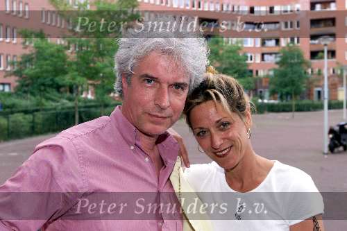 Amsterdam 23 juli 2001
Premiere van Rocky over the rainbow.
Boudewijn de Groot met vrouw
