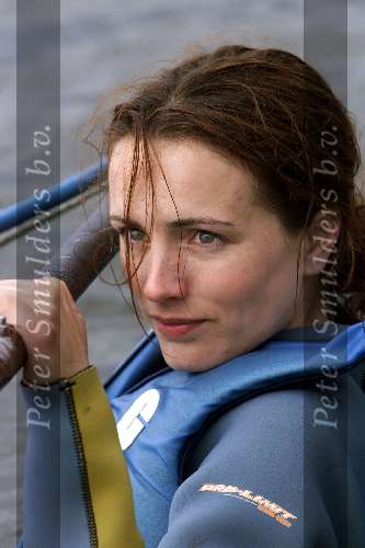 Kaagdorp 18 juli 2001
Daphne Bunskoek krijgen waterski-les.