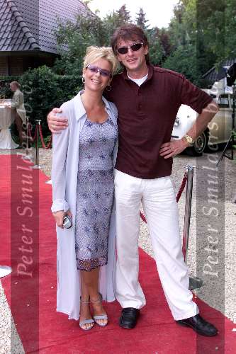 Blaricum 6 juli 2001
Verjaardag van Gordon .
Erik de Zwart met vrouw