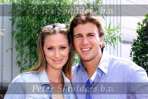 Amsterdam 26 juli 2001
Winterpresentatie van RTL 4 RTL 5 en Yorin.
Winston Gerschtanowitz en Fabienne de Vries