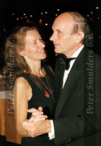 Frank Houben met zijn vrouw
4 juli 2001