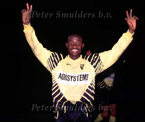 Babangida spelend voor roda JC 1996