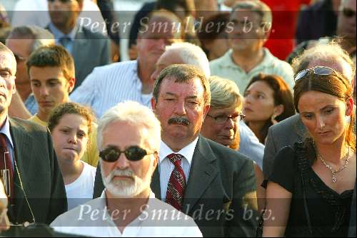 Valdesano 21 juli 2002
Begrafenis Pim Fortuyn.
Bruno vriend pim