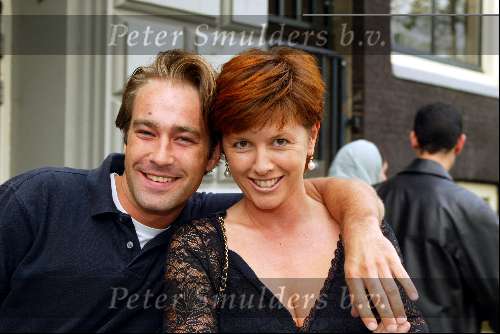 Amsterdam 7 juli 2002
Premiere Noord Koreaans staats circus
Chazia Morali met vriend