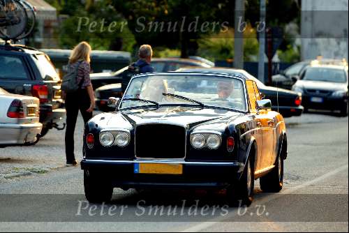 Venetie 21 juli 2002
Hans Breukhoven en Connie Breukhoven in Bentley Cabrio