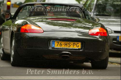 Amsterdam 17 juli 2002
Gordon in Porsche Cabrio