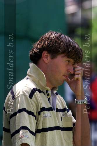 Hilversum 26 Juli 2002 TNT Dutch Open golf 2002
Robert Jan Derksen
Golfen