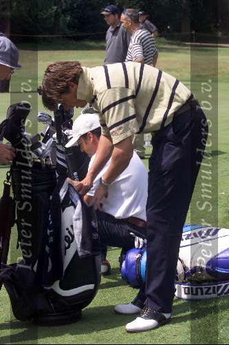 Hilversum 26 Juli 2002 TNT Dutch Open golf 2002
Robert Jan Derksen
Golfen