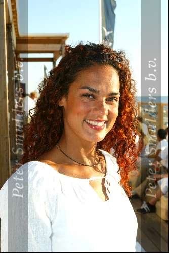 Bloemendaal 14 juli 2003
Modeshow Wolford bij strandtent Bloemendale
Chimene v Oosterhout