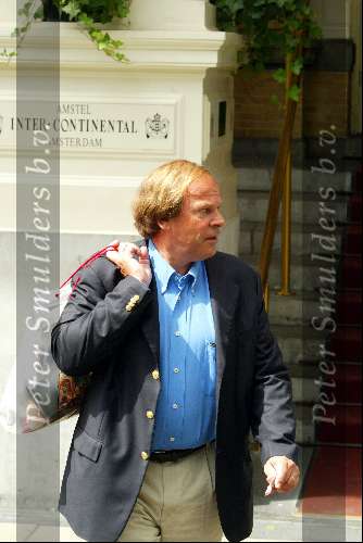 Amsterdam 2 juli 2003
Ivo Niehe bij amstel hotel ivm boek hillary clinton