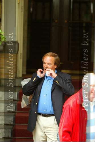 Amsterdam 2 juli 2003
Ivo Niehe bij amstel hotel ivm boek hillary clinton