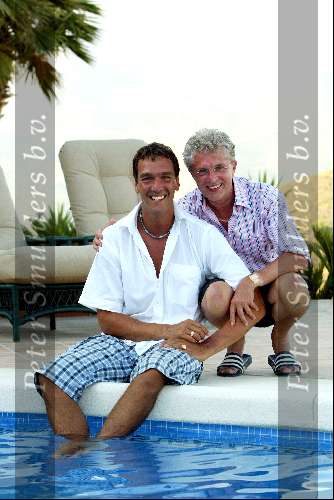 Marbella 25 juli 2003
Jacques D Ancona met zijn vriend Hans