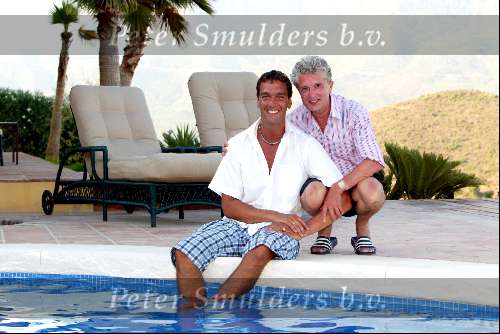 Marbella 25 juli 2003
Jacques D Ancona met zijn vriend Hans