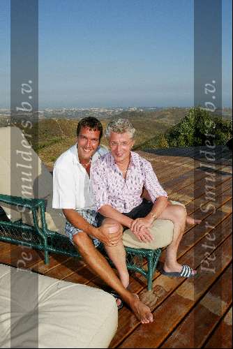 Marbella 25 juli 2003
Jacques D Ancona met zijn vriend Hans