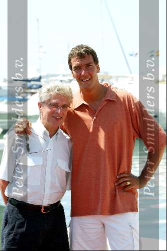 Marbella 25 juli 2003
Jacques D Ancona met zijn vriend Hans