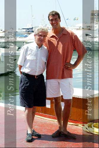Marbella 25 juli 2003
Jacques D Ancona met zijn vriend Hans