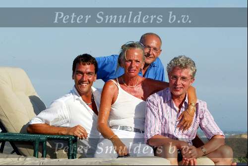 Marbella 25 juli 2003
Jacques D Ancona met zijn vriend Hans en enkele vrienden
