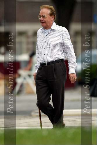 Amsterdam 21 juli 2003
Loek Brons met wandelstok