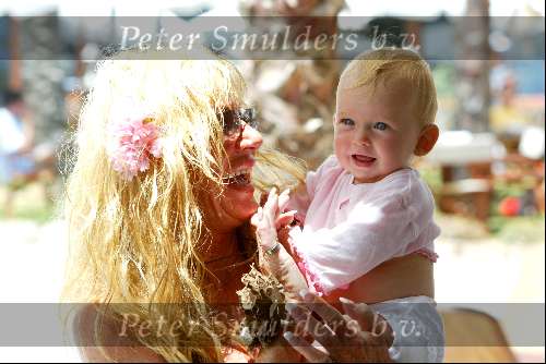 Marbella 25 juli 2003
Mary Borsato met haar kleinzoontje