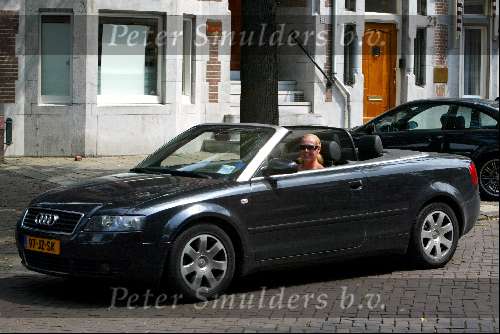 Amsterdam 21 juli 2003
Monique Collignon in Audi A4 cabrio
