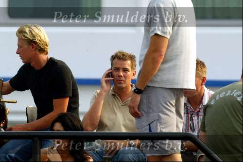 Amsterdam 15 juli 2003
Robbie Williams varen op boot in Amsterdam
Neill van t Hof