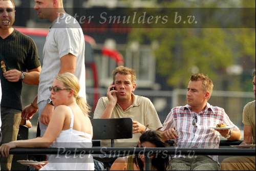 Amsterdam 15 juli 2003
Robbie Williams varen op boot in Amsterdam
Neill van t Hof