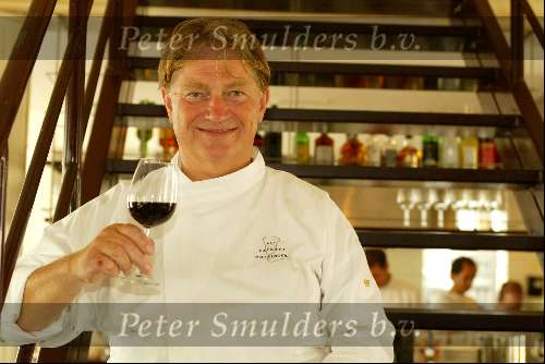 Naarden Vesting 10 Juli 2003
Paul Fagel met een glaasje wijn in de hand