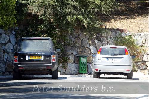 Marbella 26 juli 2003
Paul de Leeuw zijn auto bij hun huis