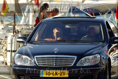 Porto Ercole 20 juli 2003
Prins Bernhard samen met zijn chauffeur